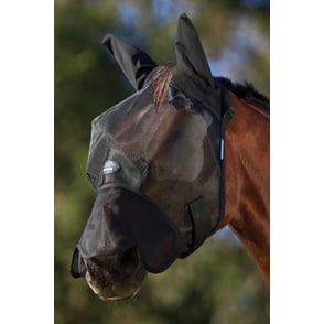 Weatherbeeta Comfitec Insect Guard Fly Mask with Ears and Nose