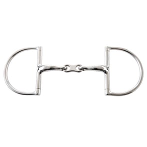 Korsteel JP Hunter Dee Ring Snaffle Bit - French Link