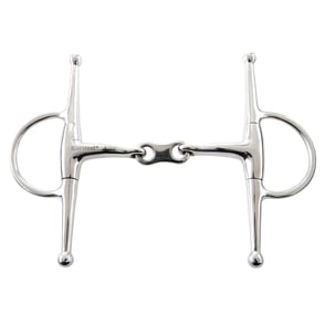 Korsteel JP French Link Eggbutt Full Cheek Snaffle Bit