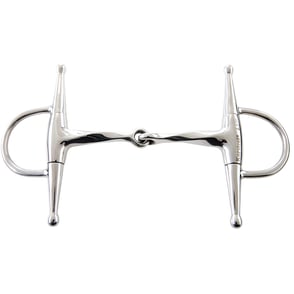 Korsteel Slow Twist Full Cheek Snaffle Bit