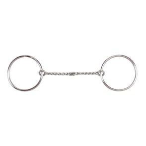 Single Twisted Wire Loose Ring Snaffle