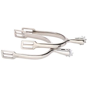 Korsteel Stainless 30MM POW Rowel Spur LDS 1.25"