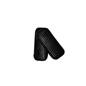 Black Rubber Stirrup Pads