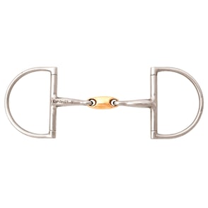 Korsteel JP Hunter Dee Ring Bit with Copper Oval Link Mouth