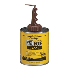 Fiebing's Hoof Dressing Quart with Brush