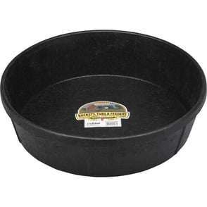 Rubber Feeder Pan 3 Gallon