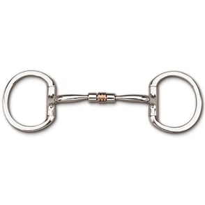Myler Comfort Eggbutt Snaffle w Copper Roller 5in