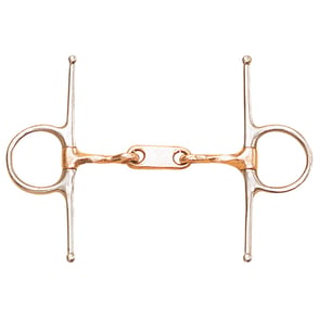 Centaur Dr. Bristol Full Cheek Twisted Copper Bit