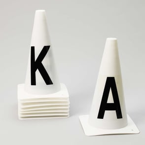 Ovation Dressage Letter Cones - Set of 4