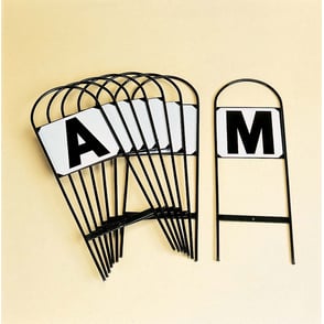 Metal Dressage Arena Markers - Set of 8