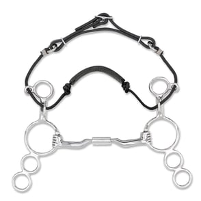 Myler 3 Ring Combination Low Port Comfort Snaffle