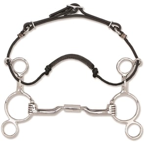 Myler 2-Ring Combination Low Port Comfort Snaffle