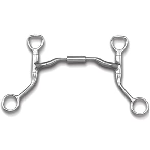HBT Shank Low Port Copper Inlay Comfort Snaffle
