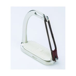 Centaur Fillis Peacock Stirrup Irons with Pads