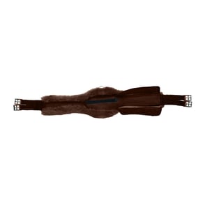 EA Mattes Contoured Long Girth w/ Sheepskin Cover