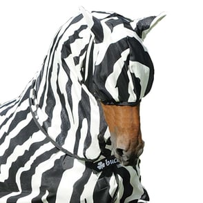 Bucas Buzz Off Zebra Stripe Fly Mask