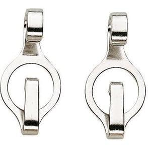 Herm Sprenger Flat Stainless Steel Curb Hooks