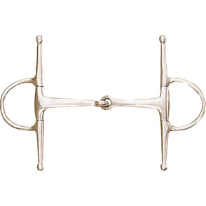 Centaur Stainless Steel Eggbutt Full Cheek