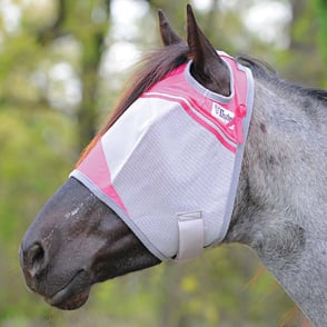 Cashel Crusader Standard Pink Fly Mask