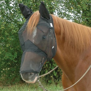 Cashel Quiet Ride Long Nose Mask with Ears