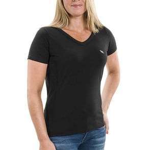 Back on Track Ladies V-Neck Tee Shirt