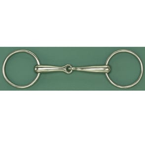 Albacon German Silver 18mm Solid Mouth Snaffle