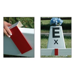 Burlingham Arena Letter Markers Set of 12
