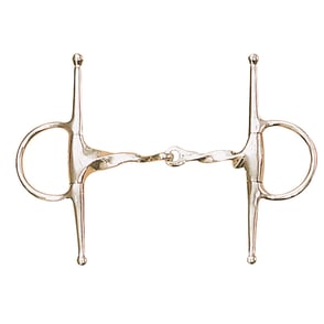 Centaur Stainless Slow Twist Eggbutt Full Cheek