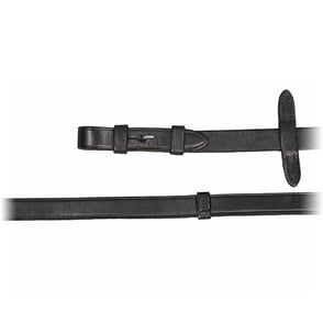 Vespucci Leather Reins with Grips and Hook Stud