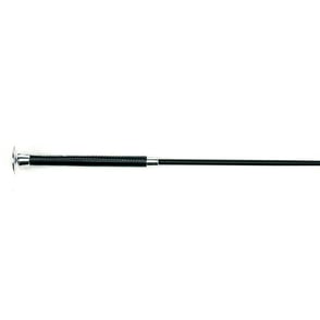 Equistar Nickel Mushroom Cap Dressage Whip