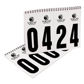Toklat Pad Number Flip Chart