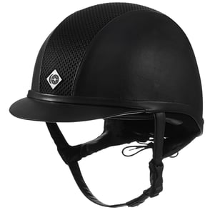 Charles Owen AYR8 Plus Leather Look Helmet