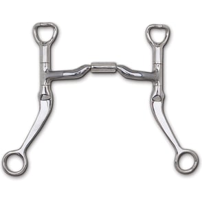 Myler Flat Shank Sweet Iron Low Port Snaffle
