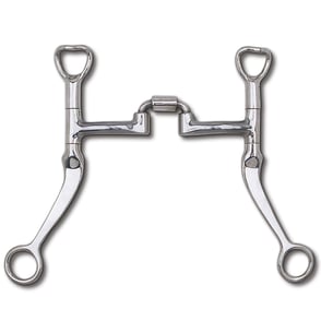 Myler Flat Shank Sweet Iron Correctional Low Port