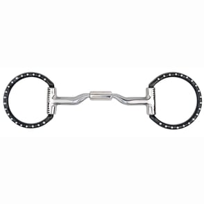 Myler Black Western Dee Low Port Comfort Snaffle