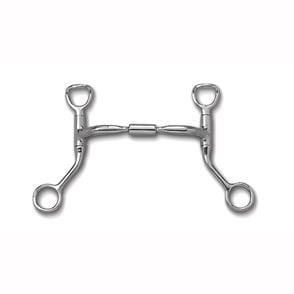 Myler HBT Shank Wide Barrel Comfort Snaffle