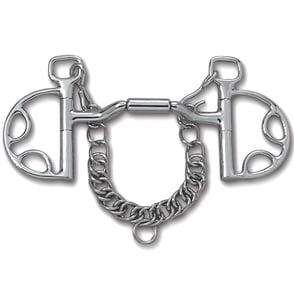 Myler Kimberwick Foward Tilt Ported Barrel