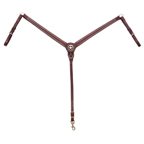 Weaver Texas Star Collection Tapered Breast Collar