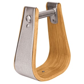 Weaver Wooden Stirrups, Deep Roper, 2-1/2" Tread