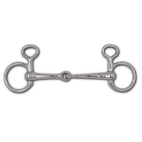Toklat Baucher Snaffle - 14mm w/2 inch Rings