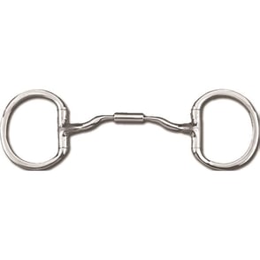 Myler Comfort Eggbutt w/Low Port and Copper Inlay