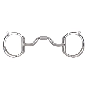 Myler Ported Barrel Eggbutt w/Hooks