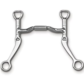 Myler Flat Shank w/ Sweet Iron Comfort Snaffle