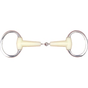 Happy Mouth Flat Ring Eggbutt Snaffle