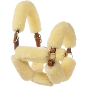 9-Piece Sheepskin Halter Set