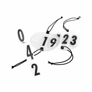 Horze Round Head Numbers