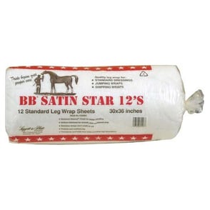 BB Star Cotton Wraps 30 x 36 Pack