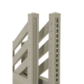 Burlingham Metal Keyhole Jump Cup Track - 48 inch