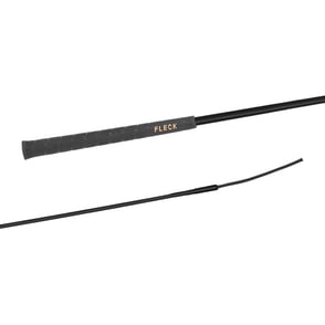 Fleck Rubber Grip Dressage Whip