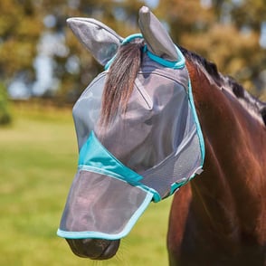 Weatherbeeta ComfiTec Deluxe Fine Mesh Mask with Ears & Nose (2025)